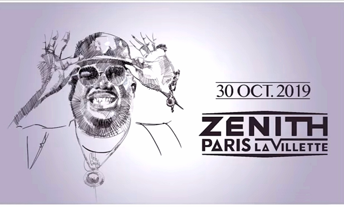 Naza en concert ce 30 Octobre 2019 au Zenith de Paris
