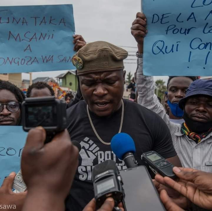 RDC:L’artiste rappeur engagé Blackman BAUSI transféré au cachot du Parquet de Goma