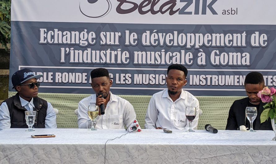 Goma Culture : l’Organisation Belazik souhaite voir les artistes vivre de leur Art.