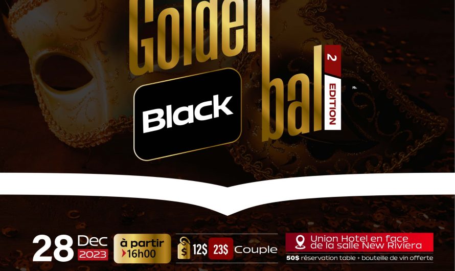 Golden Black Bal, un évènement fastueux qui clôture l’année culturelle à Goma